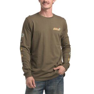 HURLEY Olive Everyday Sedona Long Sleeve Tee
